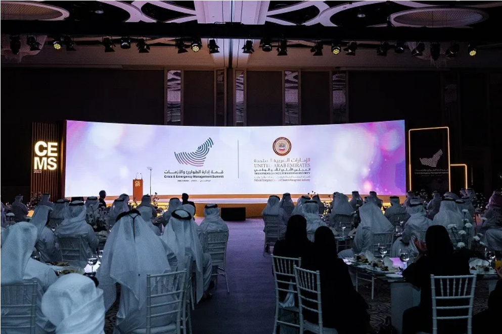 With the participation of “Raed”… the “Abu Dhabi 2023” summit draws a road map for emergency and crisis management