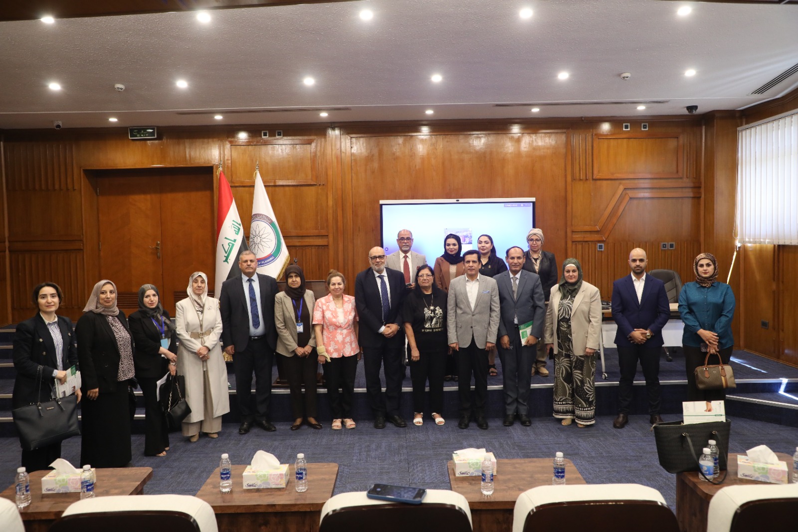 Dr. Emad Adly, Participates in the Iraqi Seminar Discussing the Significance of Sustainable Development Forums