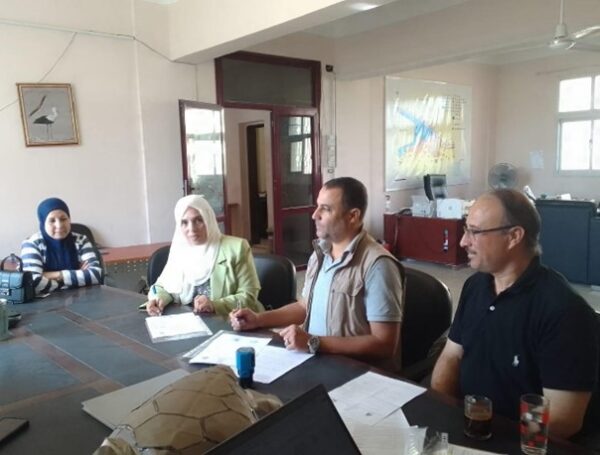 A Signed Agreement Between Zaranik Protected Area and the Sinai Women’s Rights Association to Protect Sea Turtles in Arish