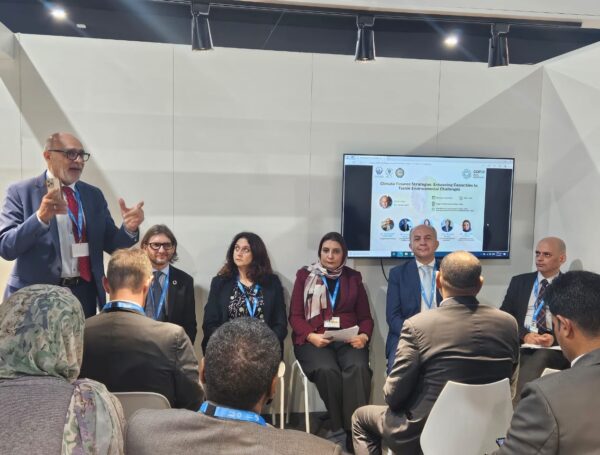  “Climate Financing” Discussed in a Session by the Arab Office, RAED, and the Arab League at COP 29