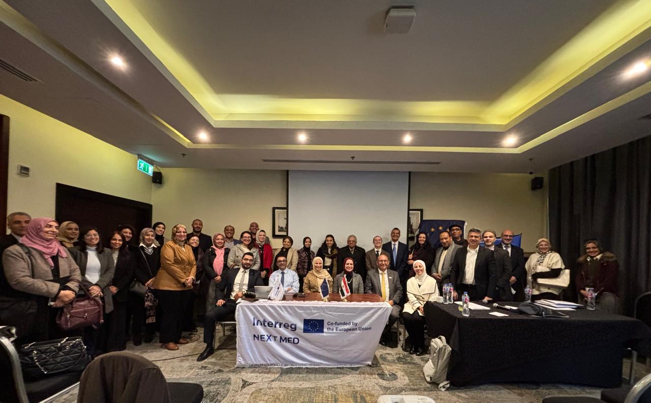 During the Interreg NEXT MED Meeting: RAED Reaffirms Its Commitment to Supporting the Green Transition in the Arab Region