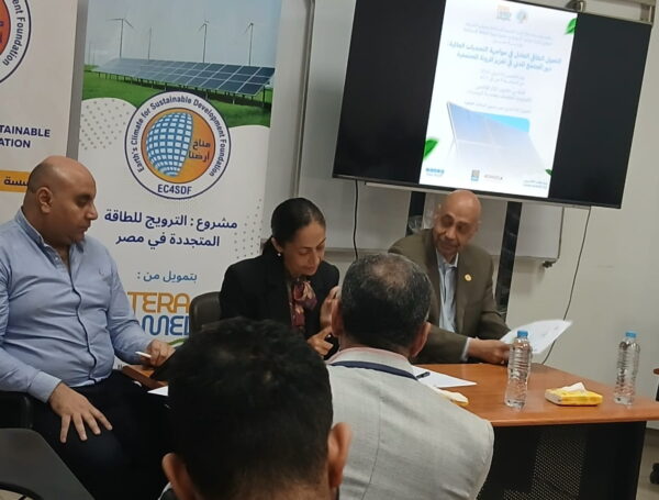 خلال مشاركتها في ورشة «التحول الطاقي العادل».. «رائد» تؤكد أهمية دور المجتمع المدني في تعزيز المرونة المجتمعية